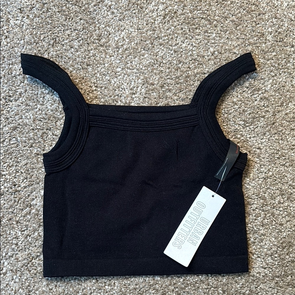 Urban Outfitters Black Crop Top